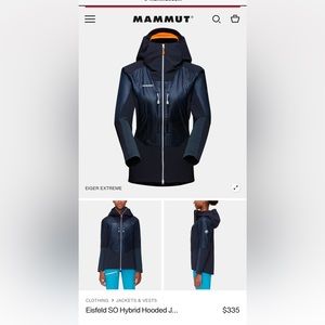 BRAND NEW Mammut Jacket Women’s Medium